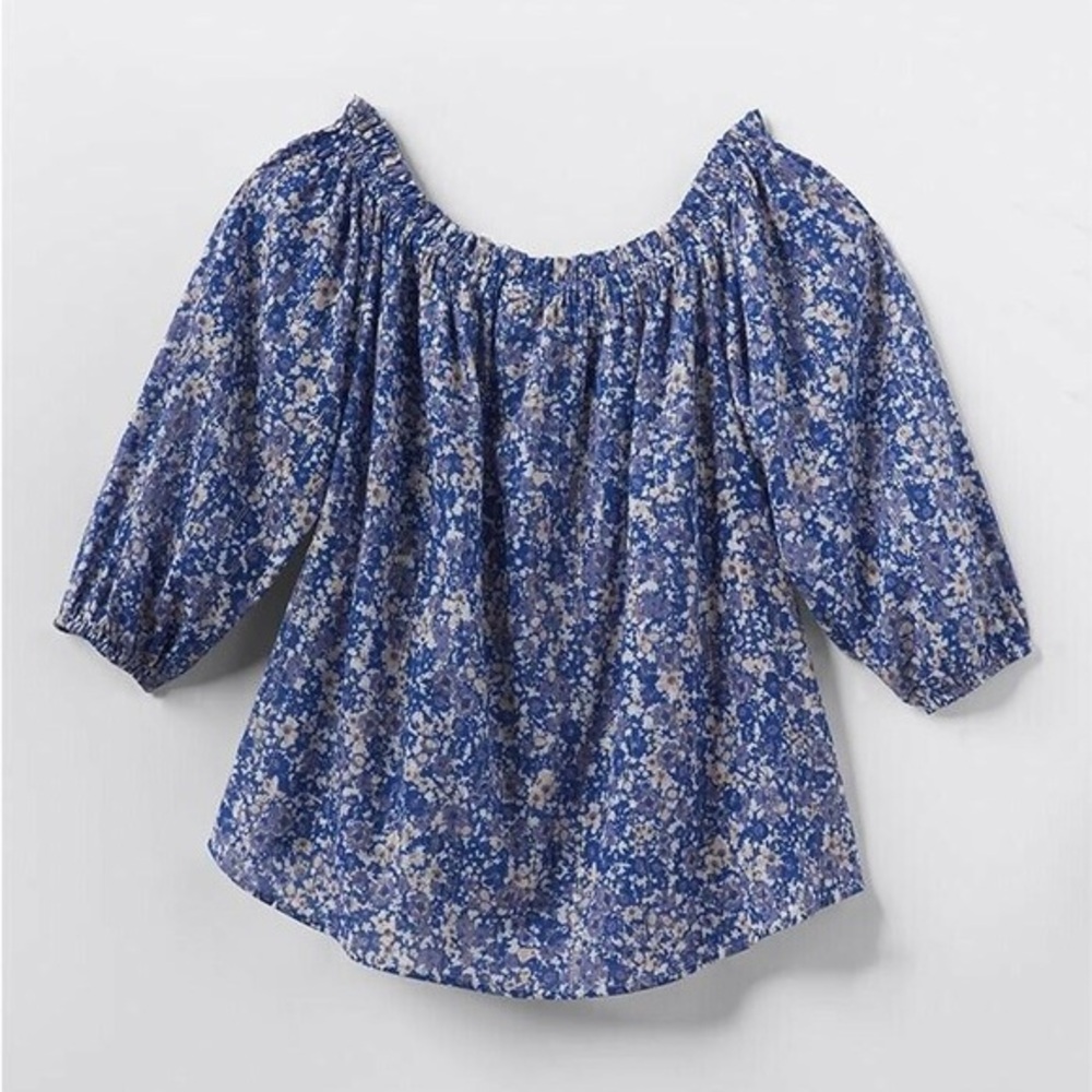 Matilda Jane good hart canyon floral off the shoulder blouse